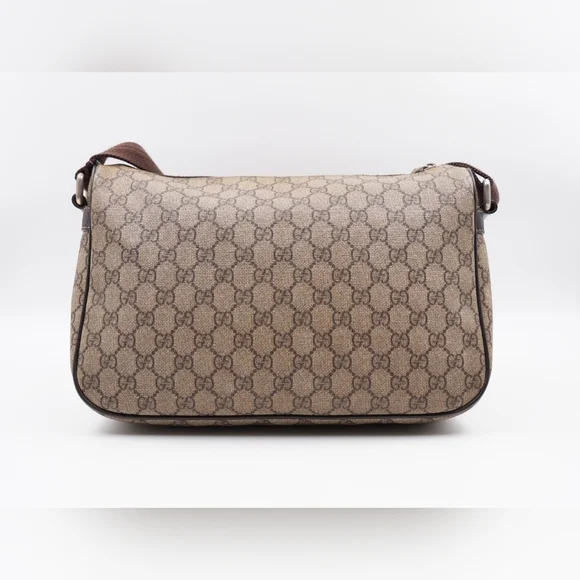 CF10 💟 Gucci GG Supreme Double Pocket Crossbody bag - Picture 3 of 13